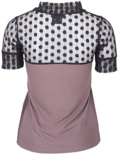 Küstenluder JANISE Vintage Tulle Polka Dots Ribbon Retro SHIRT Rockabilly -