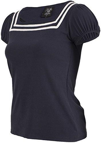 Küstenluder ELADIA Sailor Basic Nautical Vintage Oberteil Shirt Rockabilly - 