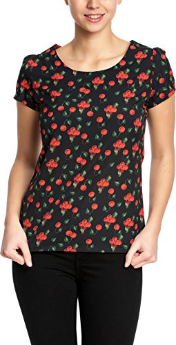 Pussy Deluxe HAPPY CHERRY Vintage Kirschen SHIRT Oberteil Rockabilly