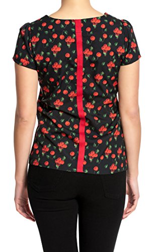 Pussy Deluxe HAPPY CHERRY Vintage Kirschen SHIRT Oberteil Rockabilly - 3