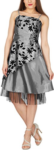 Black Butterfly ‚Sia‘ Satin Essence Abschlussballkleid - 5