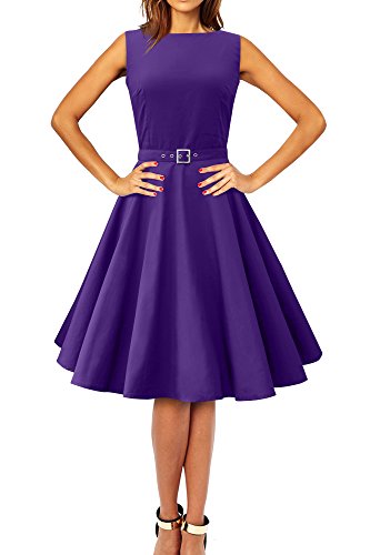 'Audrey' Vintage Clarity Kleid im 50er-Jahre-Stil