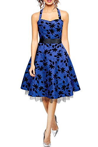 Maisy' Satin Essence Rockabilly-Kleid