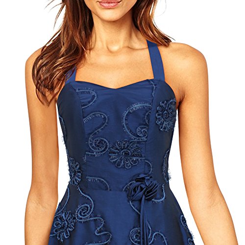 Black Butterfly ‚Rita‘ Floral Cherish Abschlussballkleid (Blau, EUR 44 – XL) - 3