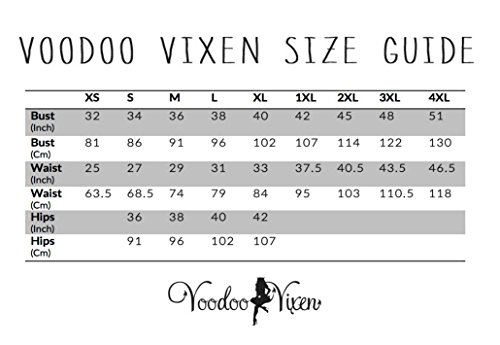 Neue Smaragd Grün Voodoo Vixen 50er Jahre Rockabilly Vintage Stil Spitzen Kleid (4XL) - 4