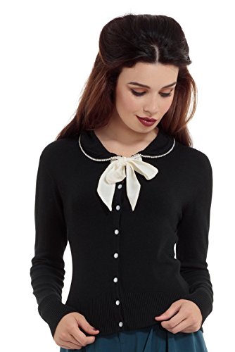 Voodoo Vixen - Katy Black Cardigan M