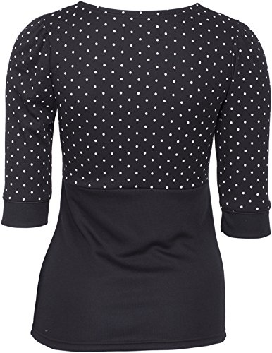 Küstenluder ELANOR Vintage Polka Dots Punkte Fifties SHIRT Oberteil Rockabilly - 