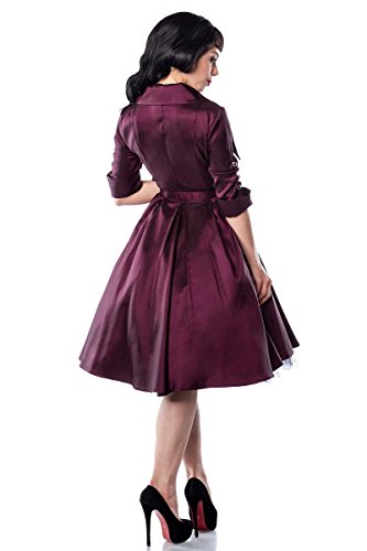 Maritimes 50er Jahre Rockabilly Captain Kleid mit Gürtel - 2