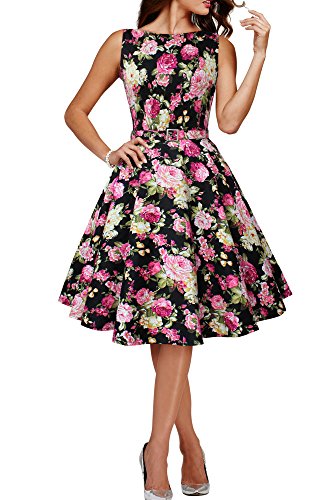 Black Butterfly 'Audrey' Vintage Divinity Kleid im 50er-Jahre-Stil