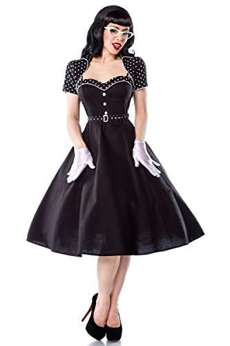 50er Jahre Rockabilly Petticoat Kleid mit Bolero & Gürtel