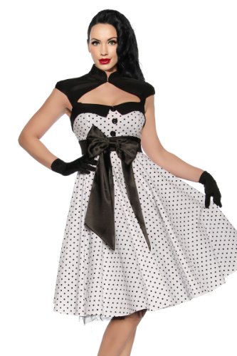 Rockabilly-Kleid mit einer Satinschleife - 2