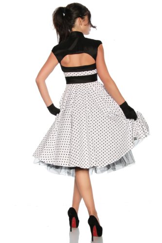 Rockabilly-Kleid mit einer Satinschleife - 3