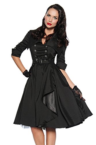 Sexy Rockabilly-Kleid mit typischem Kragen