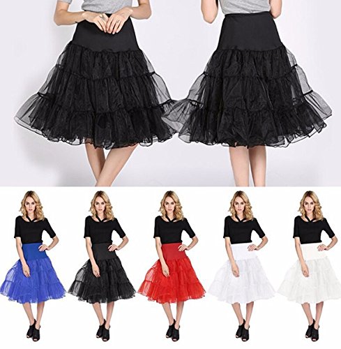 Boolavard® TM 50 von 1950er Rockabilly Petticoat Rock Vintage Swing - 6