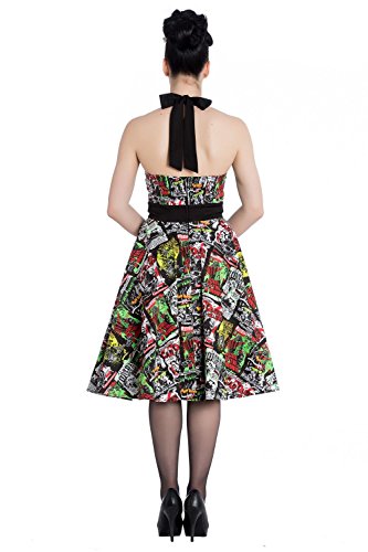 Hell Bunny London – 50er Jahre Kleid mit mit coolem Alloverprint - 2