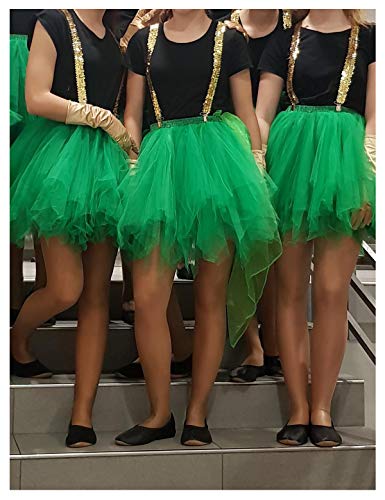 Bbonlinedress Kurz Retro Petticoat Rock Ballett Blase 50er Tutu Unterrock Black L - 5