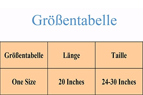 Poplarboy Damen Kurz 50er Vintage Petticoat Reifrock Mehrfarbengroß Unterröcke Braut Crinoline Ballett Blase Tutu Ball Kleid Underskirt Schwarz - 5