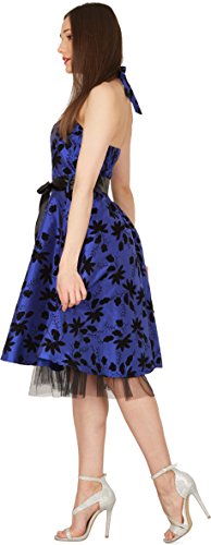 Black Butterfly ‚Maisy‘ Satin Essence Rockabilly-Kleid - 2