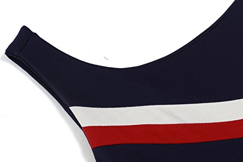 ANGVNS U-ausscnitt Damen Ärmellos Kleider Bodycon Beleistiftkleid Pencil Etuikleid kleid Knielang Ärmellos - 