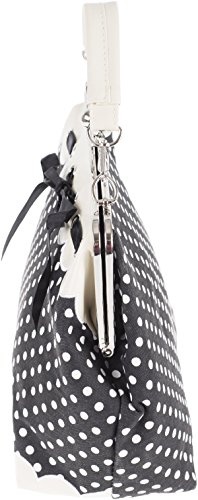 Küstenluder MAYA Vintage POLKA DOTS Punkte Kisslock Pin Up Handtasche Rockabill - 