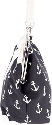 Küstenluder DALENE Sailor Anchor ANKER Kisslock Pin Up Handtasche Rockabilly - 