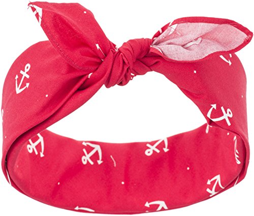Küstenluder NICOLA Sailor ANCHOR Anker Dots Nickituch BANDANA Rockabilly - 