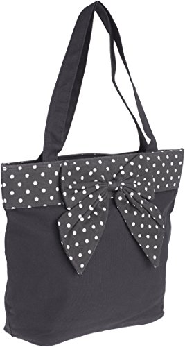 Küstenluder NYLAH Vintage POLKA DOTS Bow Ribbon TASCHE Shopper Rockabilly - 