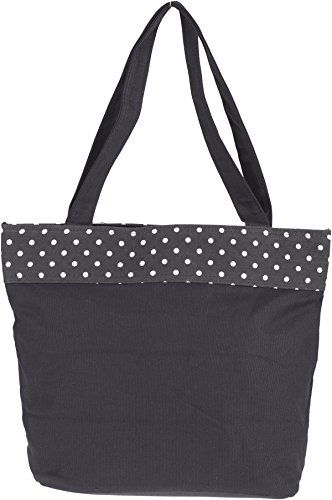 Küstenluder NYLAH Vintage POLKA DOTS Bow Ribbon TASCHE Shopper Rockabilly - 