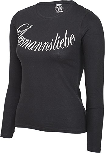 Küstenluder SEEMANNSLIEBE Logo Sailor LANGARM Shirt Rockabilly - 4