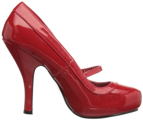 Vintage Schuhe – Pleaser PinUp Couture  Damen Pumps, Rot - 6