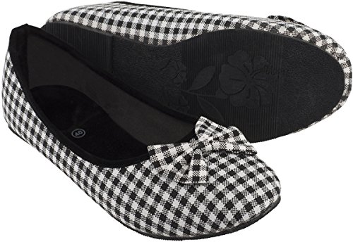 Cute GINGHAM Pepita Scot 50s Vintage Canvas Schuhe BALLERINAS Flats Rockabilly - 