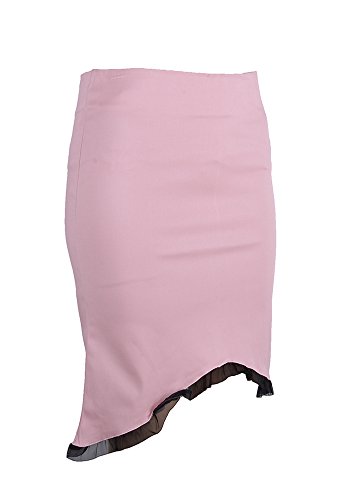 Edler PIN UP Pencil Skirt ROCK mit Ruffle Rockabilly - 