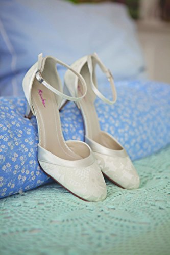 Rainbow Club Brautschuh Penny, Größe:40.5 (7.5) - 