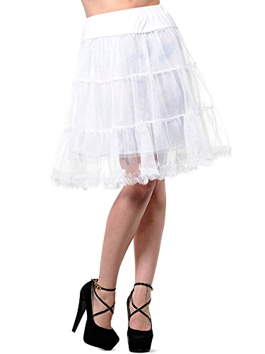 Banned Petticoat (Weiß) - Medium