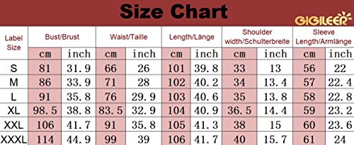 Gigileer 50er Spitzenkleid Schulterfrei Langarm knielang festlich Cocktail Abendkleid Navy M - 4