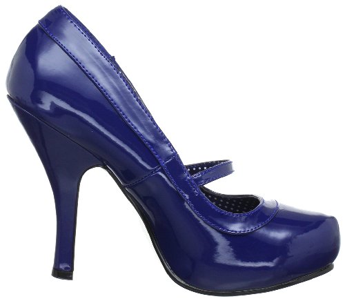 Pin Up Couture CUTIEPIE-02 Damen Pumps, Blau (Navy blue pat), EU 40 (UK 7) (US 10) - 6