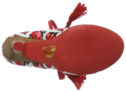 Ruby Shoo  Willow,  Damen Pumps , Mehrfarbig - Multicolor (Tulip) - Größe: 37 EU( 4 UK ) -