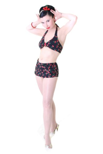 SugarShock Pin Up retro Kirschen Bikini Rockabilly