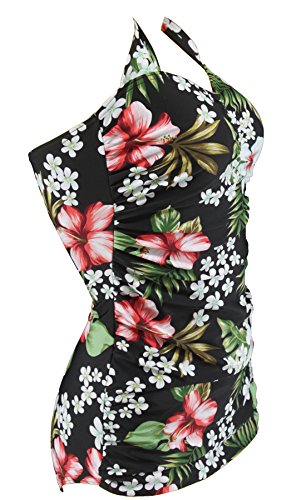 Aloha-Beachwear Damen Badeanzug A3070 Mehrfarbig Gr. 44 - 2