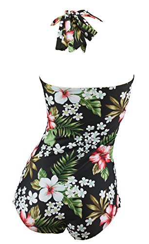Aloha-Beachwear Damen Badeanzug A3070 Mehrfarbig Gr. 44 - 3