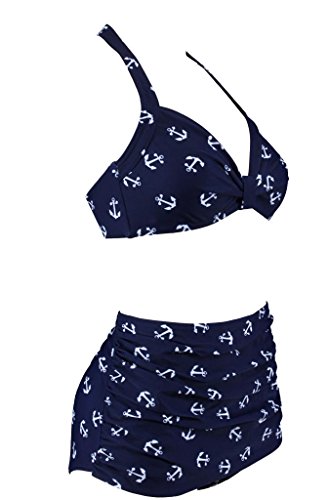 Aloha-Beachwear Damen Bikini A1009 Blau Gr. 36 - 2