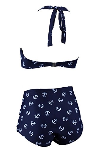 Aloha-Beachwear Damen Bikini A1009 Blau Gr. 36 - 3