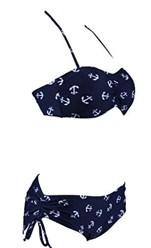 Aloha-Beachwear Damen Bikini A4004 Blau Gr. 44 - 5