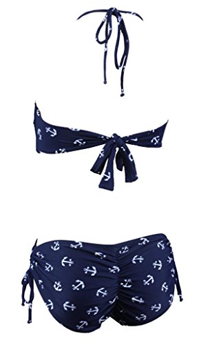 Aloha-Beachwear Damen Bikini A4004 Blau Gr. 44 - 3