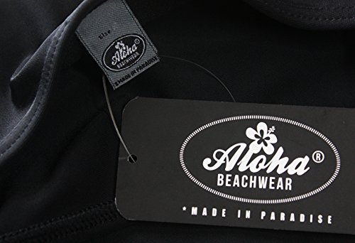 Aloha-Beachwear Damen Vintage Bikini high waisted mit Knöpfen panty Polka Dots gepunktet, A1210 (M / 38 / UK 12) - 4