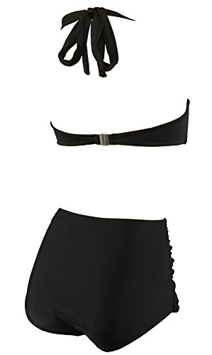 Aloha-Beachwear Damen Bikini A1020 Schwarz Gr. 44 - 3