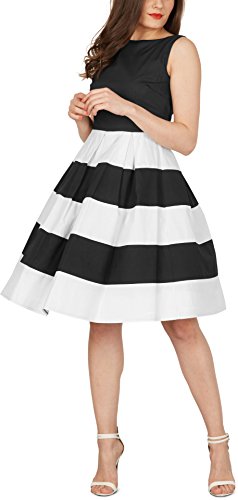 BlackButterfly ‚Lilly‘ Vintage Gestreift Kleid im 50er-Jahre-Stil - 5