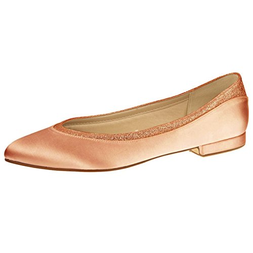 Rainbow Club Brautschuhe Flach, Bequem, Blockabsatz - 2