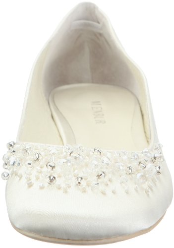 Menbur Wedding Brautschuhe Ballerinas, Ivory - 2