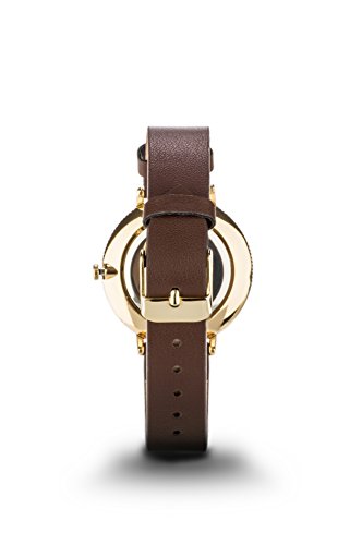 Alexander Gray Damenuhr - Vergoldete Armbanduhr Modell VENEZIA mit weichem Lederarmband und ultradünnem Gehäuse – zeitloses Design für jeden Anlass - 3